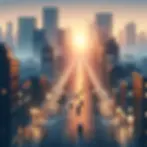 DALL·E 2024-02-04 12.44.35 - Design an image in the style of a quiet urban dawn, suitable