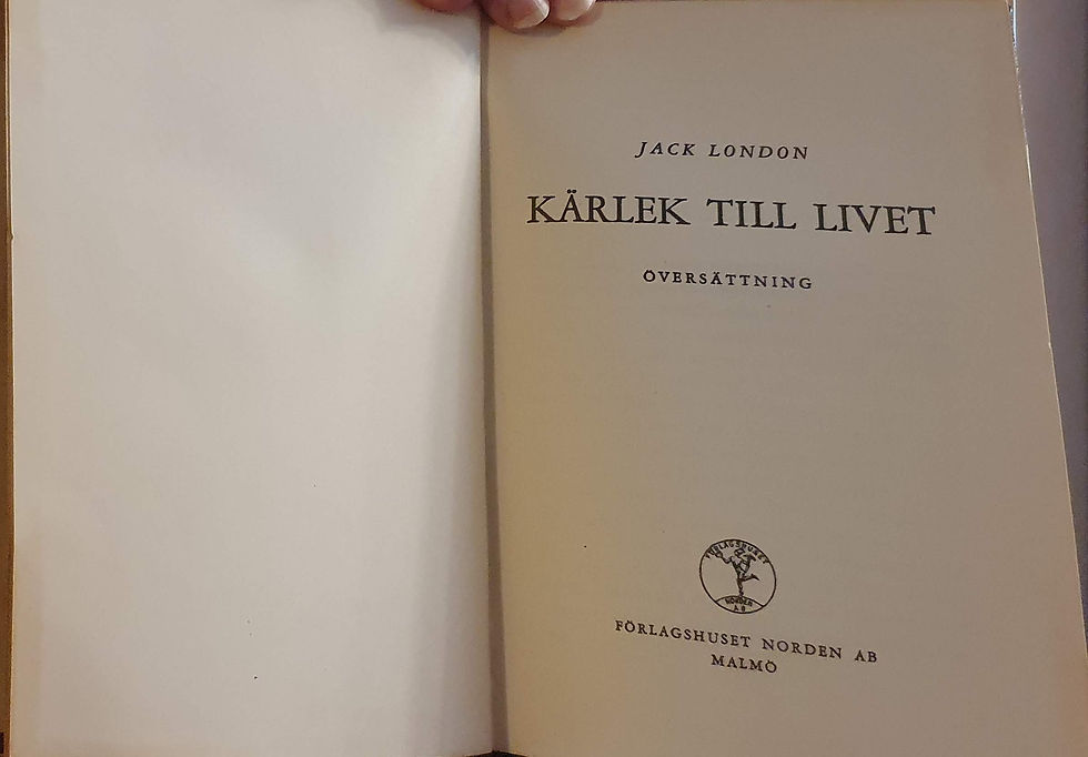 Thumbnail: Jack London, boksamling, 1946 upplaga