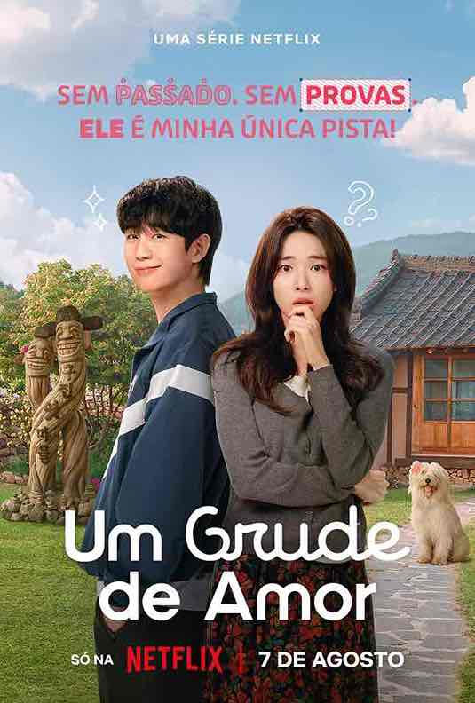 Pôster Um Grude de Amor (Créditos: Divulgação/Netflix)