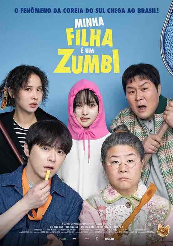 Cartaz nacional do filme Minha Filha é um Zumbi (Divulgação O2 Play)