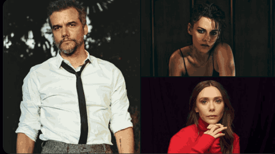 Wagner Moura, Kristen Steward e Elizabeth Olsen- créditos divulgação