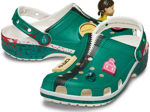 Crocs e Netflix lançam modelo inspirado na série Round 6, fenômeno global