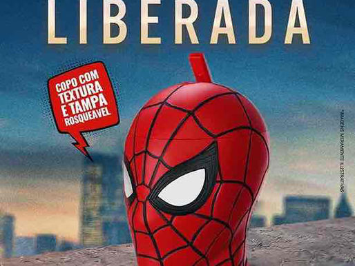 Cinemark abre a pré-venda do combo colecionável de 'Homem-Aranha: Um Novo Dia' em parceria com M&Ms