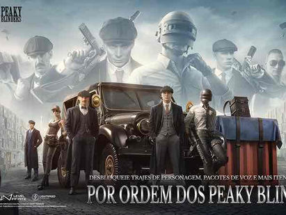 Peaky Blinders toma conta do PUBG MOBILE e a icônica família Shelby chega ao campo da batalha