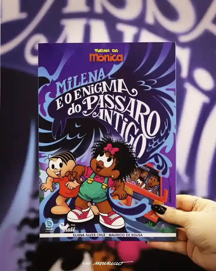 Milena e o Enigma do Pássaro Antigo leva a representatividade e a conexão familiar para o universo literário da Turma da Mônica