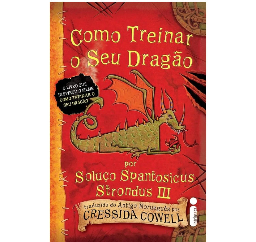 Livro como treinar o seu dragão