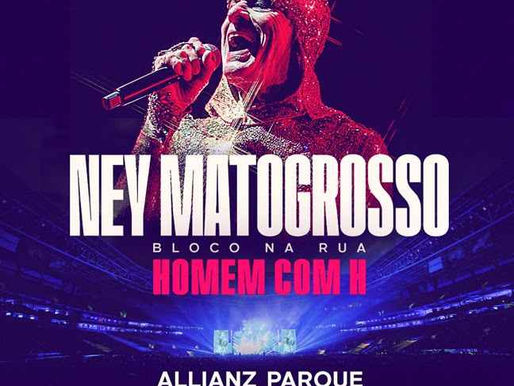 Ney Matogrosso inicia venda de ingressos para show no Allianz Parque