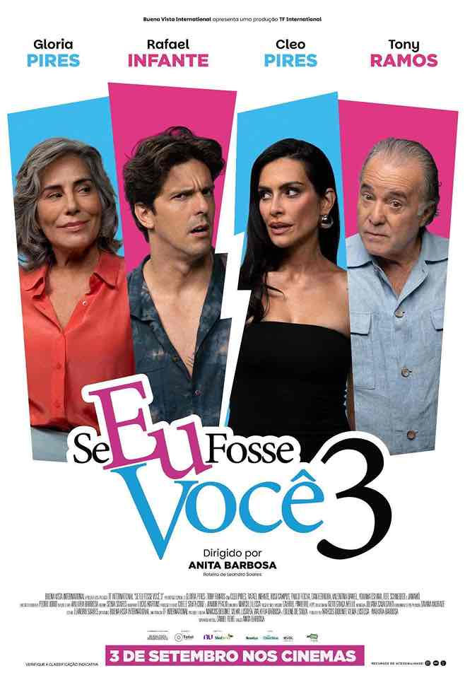 “SE EU FOSSE VOCÊ 3” CHEGA AOS CINEMAS EM 03 DE SETEMBRO