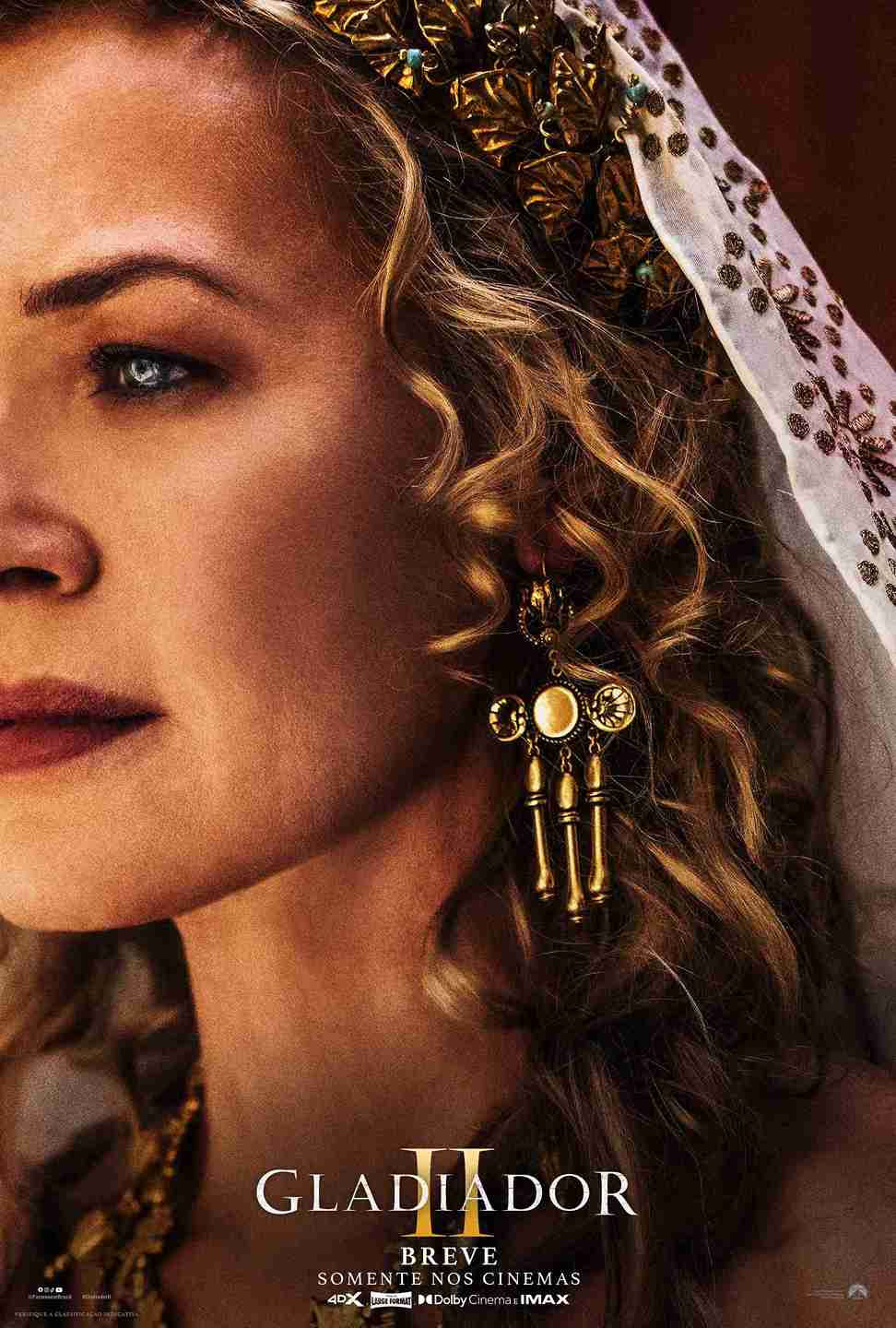 Connie Nielsen como Lucilla - creditos divulgação