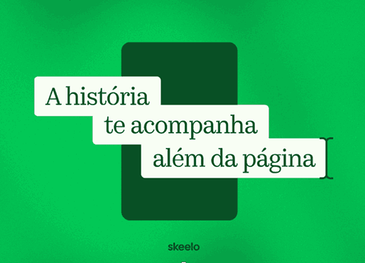 Skeelo convida leitores a viver histórias que vão além das páginas na Bienal do Livro de São Paulo