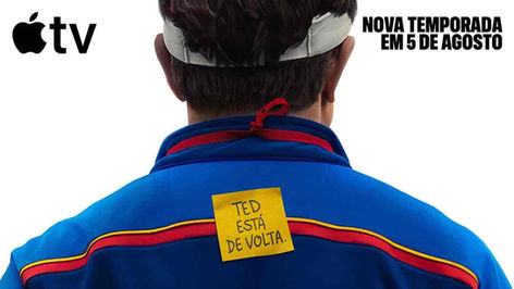 Acredite! Believe! Ele está de volta! TED LASSO volta com 4 temporada no dia 5 de agosto no Apple TV