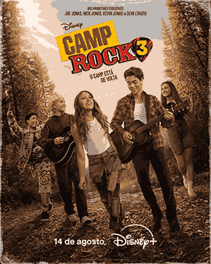 ESTÁ NA HORA DE FAZER AS MALAS! CAMP ROCK 3 ESTREIA EM 14 DE AGOSTO NO DISNEY+