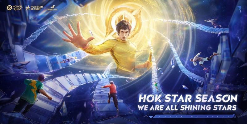 Bruce Lee em Honor of Kings- Créditos Honor of Kings