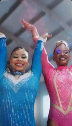 Flavia Saraiva e Rebeca Andrade Créditos: Divulgação Universal Pictures/Balma