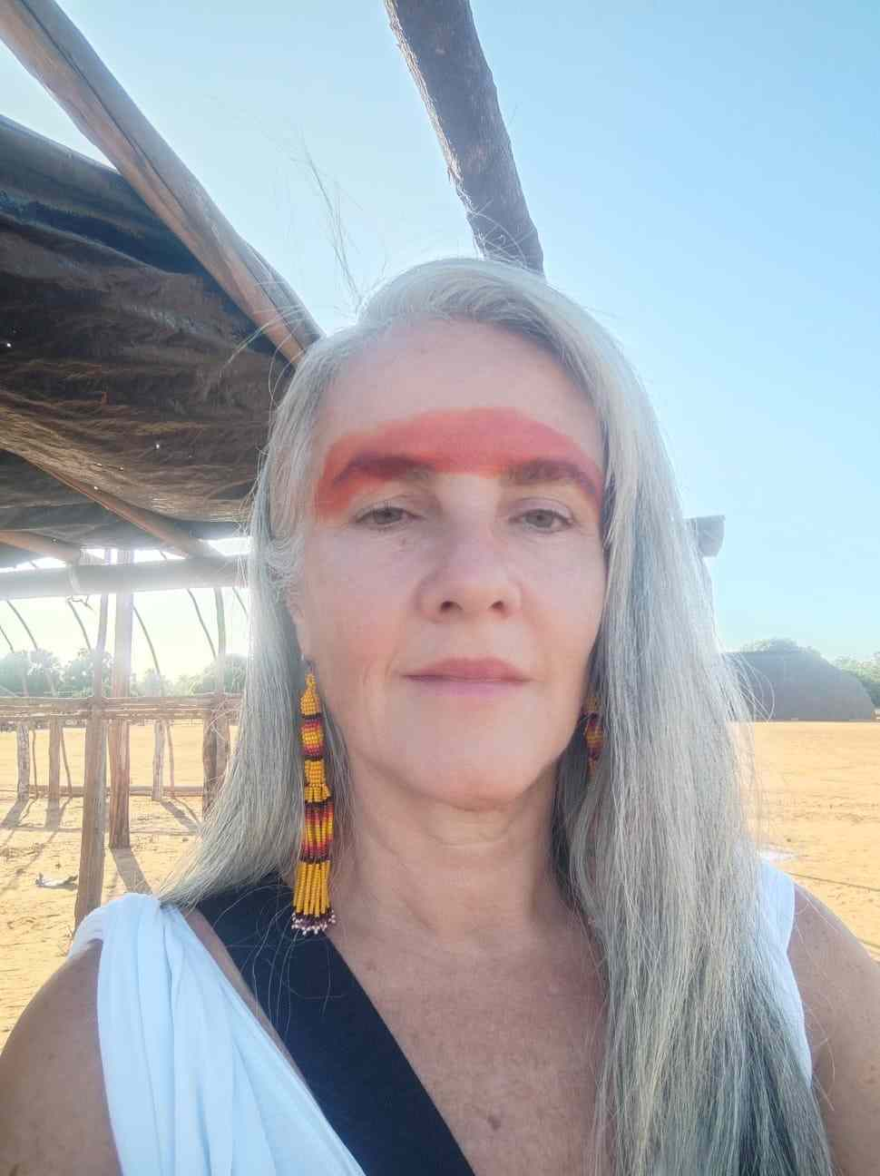 A escritora Ana Augusta Rocha  