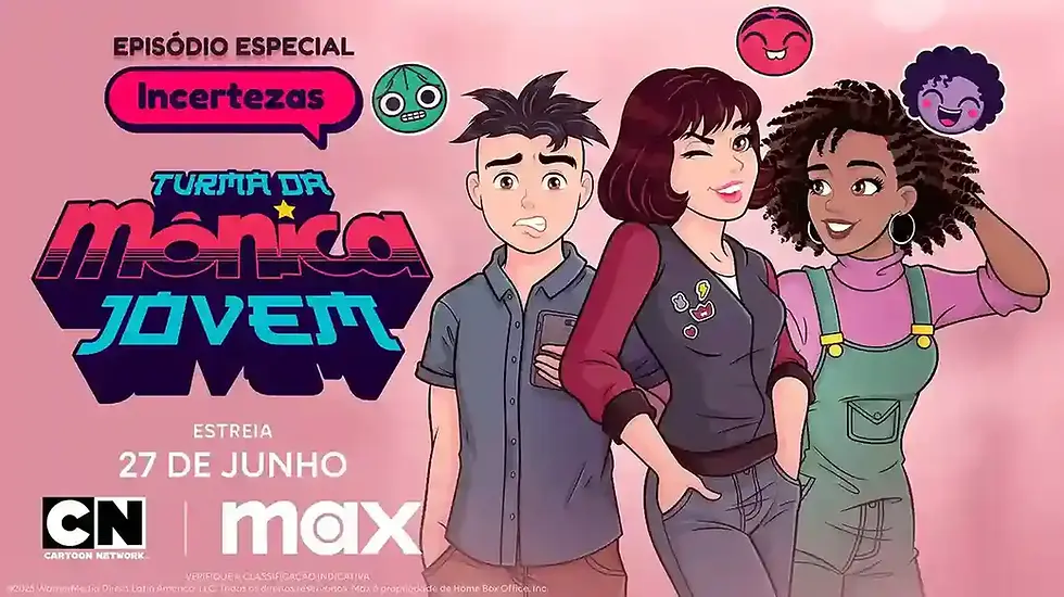 Turma da Mônica Jovem ganha especial com estreias na Max e no Cartoon Network em junho - Veja o pôster