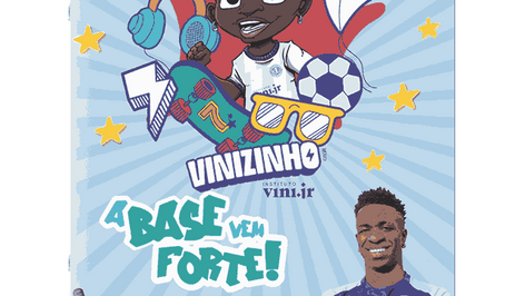 livro "Vinizinho: A Base Vem Forte!"