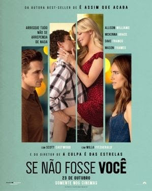Adaptação do livro de Colleen Hoover, 'Se Não Fosse Você' ganha primeiro trailer e cartaz