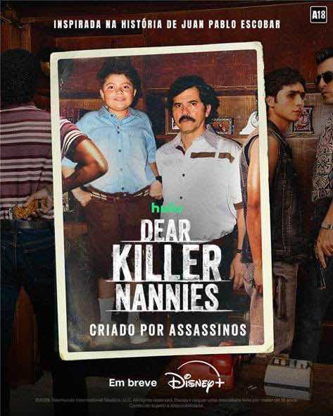 O DISNEY+ REVELA UM OLHAR INÉDITO DE DEAR KILLER NANNIES - CRIADO POR ASSASSINOS, UMA NOVA SÉRIE DRAMÁTICA QUE RETRATA A INFÂNCIA DO FILHO DE PABLO ESCOBAR GAVIRIA