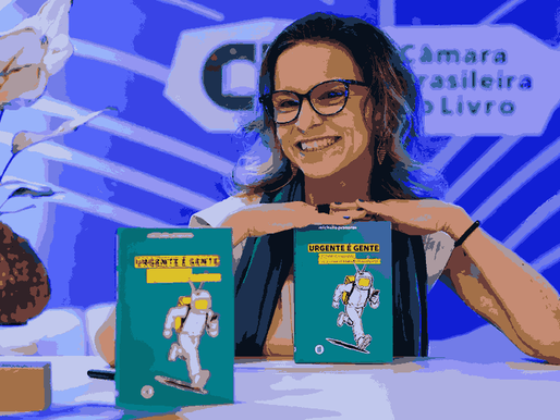 Michelle na estreia de Urgente é Gente