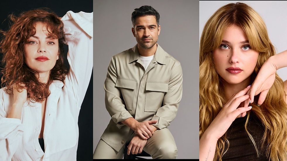 Dolores Fonzi ( créditos Camila Fortunato), Alfonso “poncho” Herrera ( créditos Manuel  Zuniga e Nicole Wallace ( creditos y Rodrigo