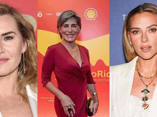 Três Grandes Atrizes e suas estreias na direção: Kate Winslet ( Adeus, June), Glória Pires (Sexa) e Scarlett Johansson (A Incrível Eleanor)