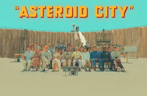 5 razões para assistir ao novo filme do diretor Wes Anderson, "Asteroid City" no Cine Marquise