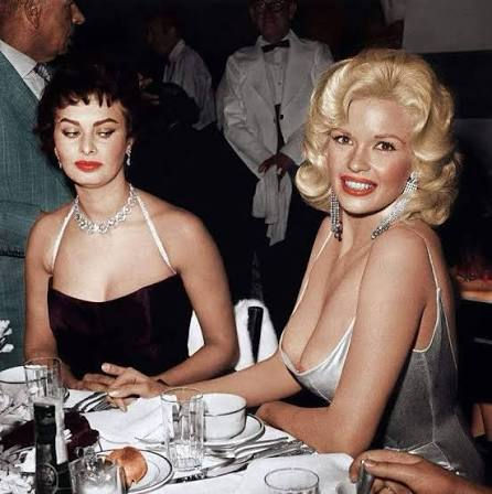 Sophia Loren e Jayne Mansfield - créditos divulgação