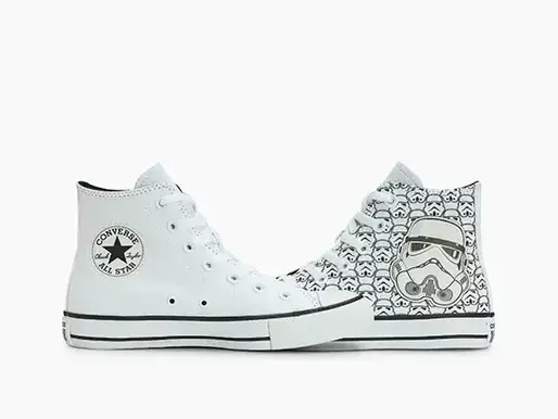 Converse e Star Wars™: uma coleção intergaláctica para fãs de todas as idades