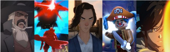 A verdadeira casa dos animes: Netflix reforça seu catálogo com Cyberpunk 2, LEGO One Piece e Blue Eye Samurai