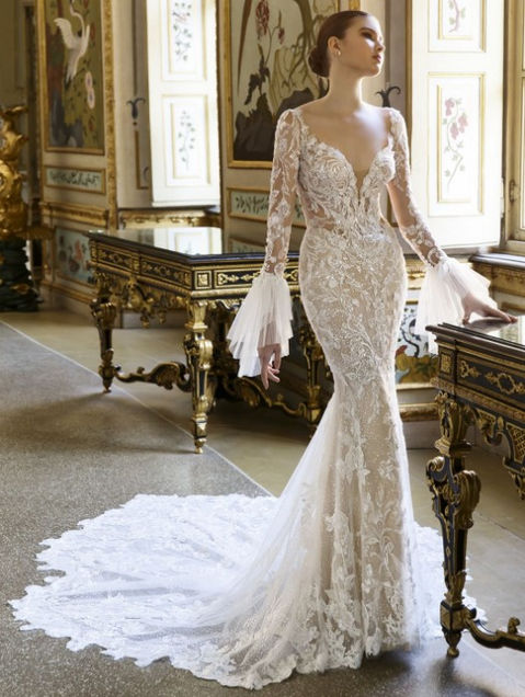 ÉLYSÉE Atelier Wedding Dresses - CARA - Js Couture Bridal Shop Marylebone London
