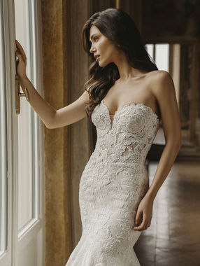 ENZOANI | Blue by Enzoani Wedding Dress - TATE  |  Js Couture Bridal Shop Marylebone London