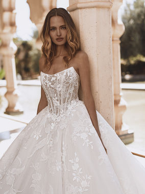 ENZOANI | Elegant Wedding Dresses | VOGUE | Js Couture Bridal Shop Marylebone London