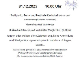 31.12.2025 - Silvesterlauf