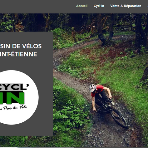 Un nouveau site pour le magasin de vélos Cycl'In à Saint-Etienne 