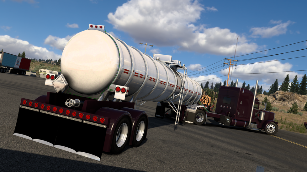 Fruehauf 5000 Gallon Tanker Trailer for American Truck Simulator by Dro Modding