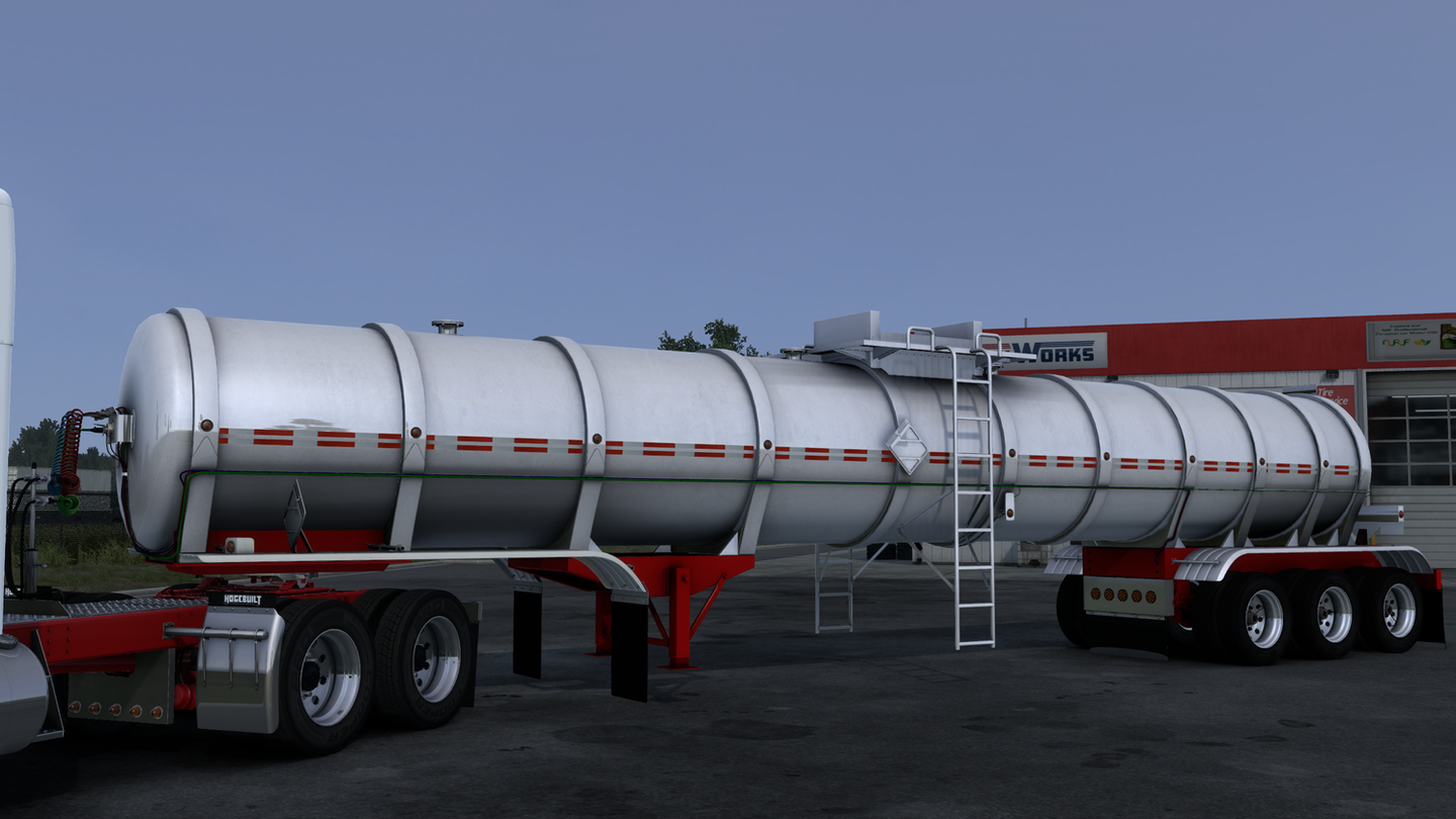Fruehauf 5000 Gallon Tanker Trailer for American Truck Simulator by Dro Modding
