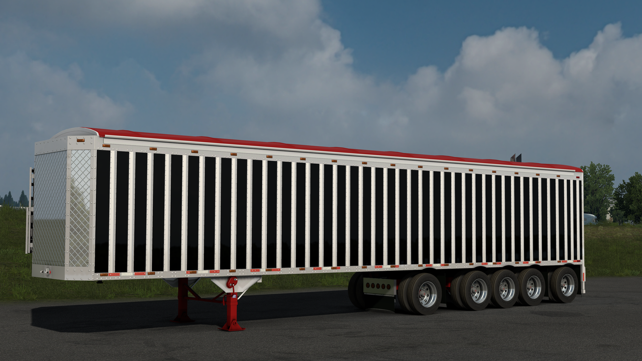 Wileksn Walking Floor Trailer for American Truck Simulator by Dro Modding