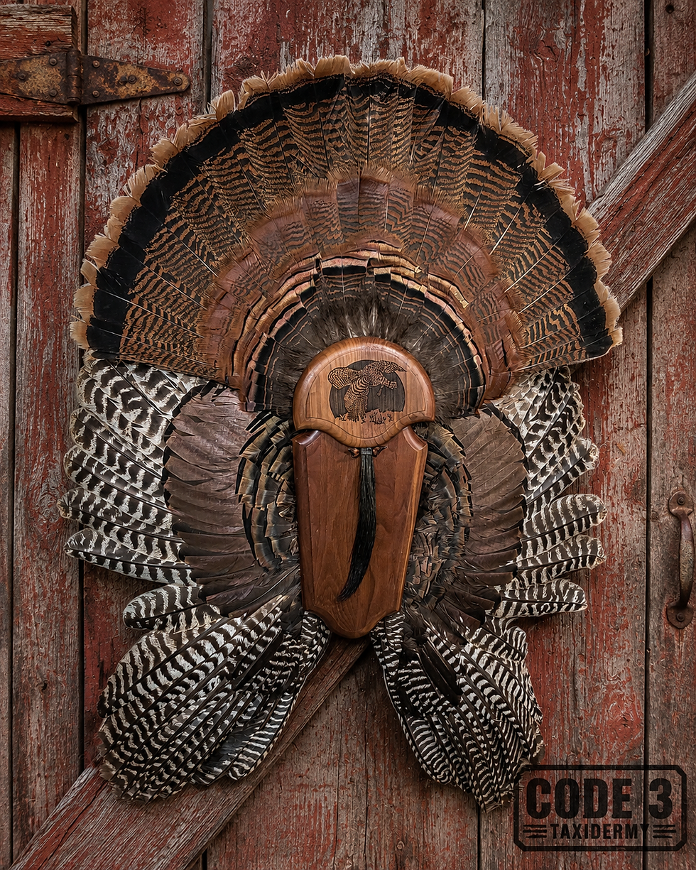 At Code 3 Whitetails, we specialize in quality mammal and big-game taxidermy. We take pride in creating
detailed, natural-looking mounts that preserve the memories behind your hunt.