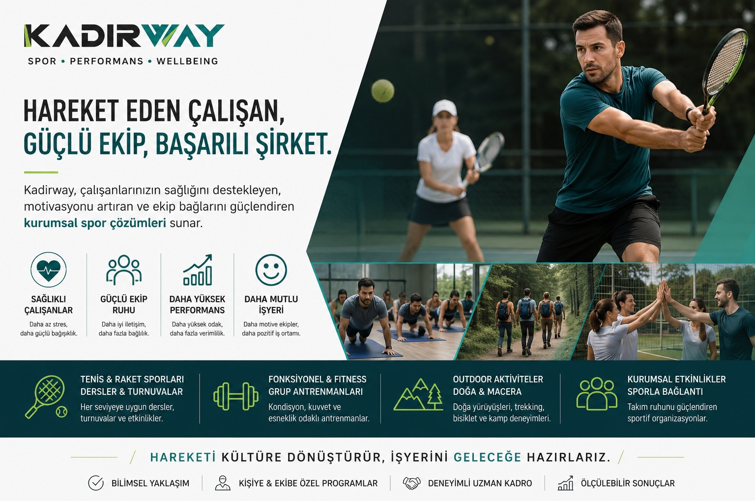 Masa Başından Kortlara: Hareketsiz Çalışma Düzeninde Sporun Rolü