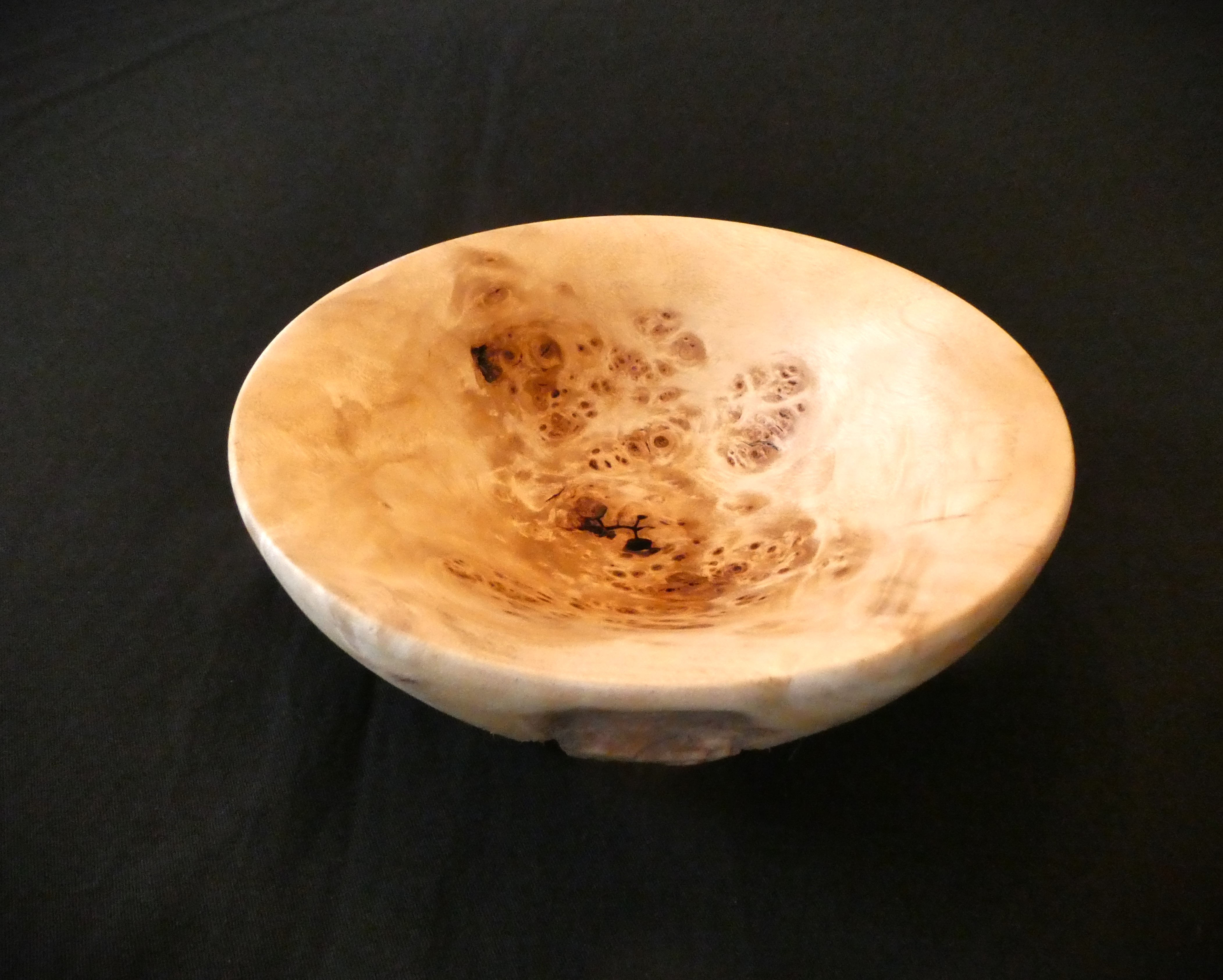 Artistic Cottonwood Burl Bowl