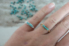 Dainty Gemstone Rings