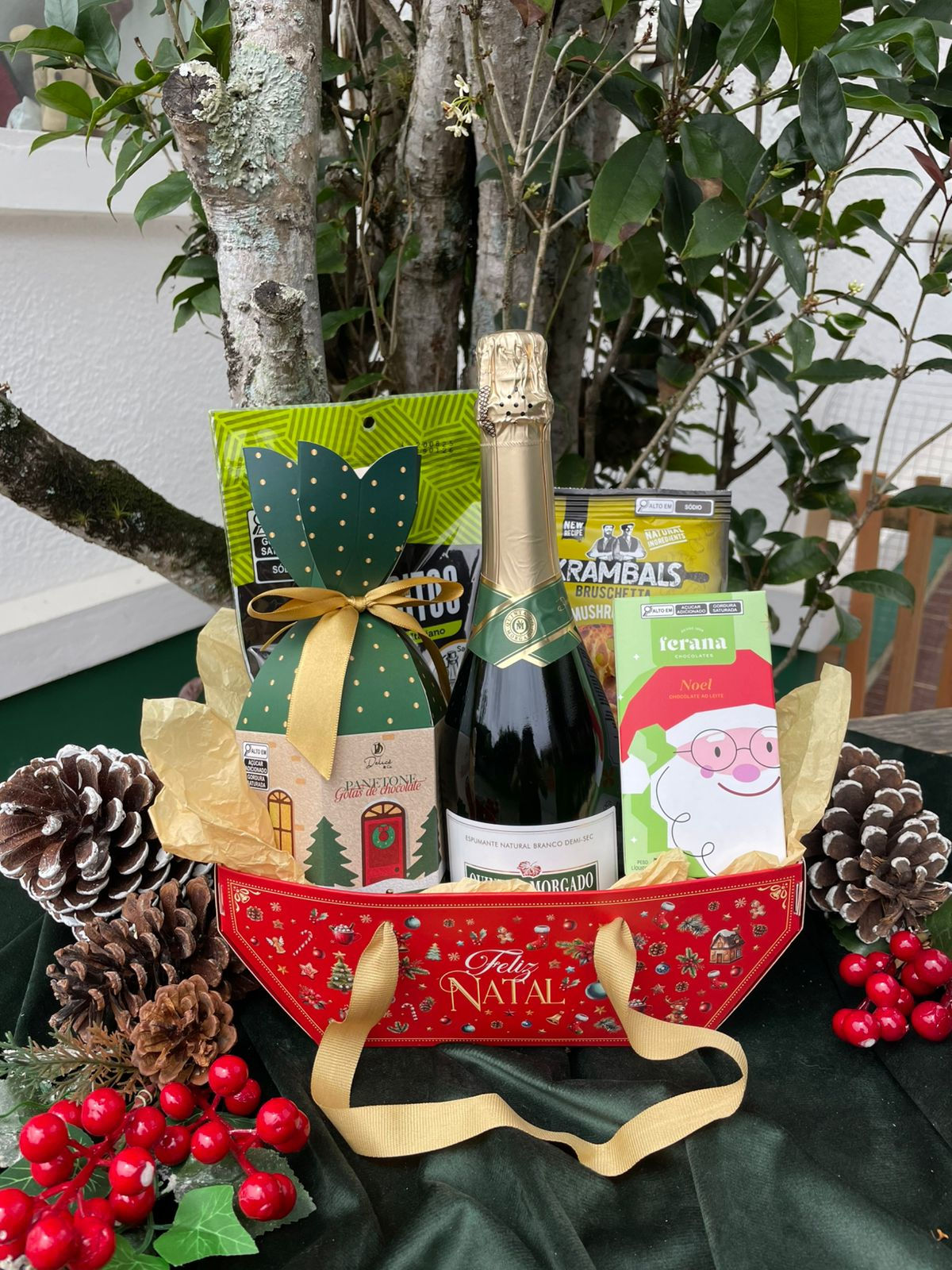 Cesta P Papel 14 Natalina