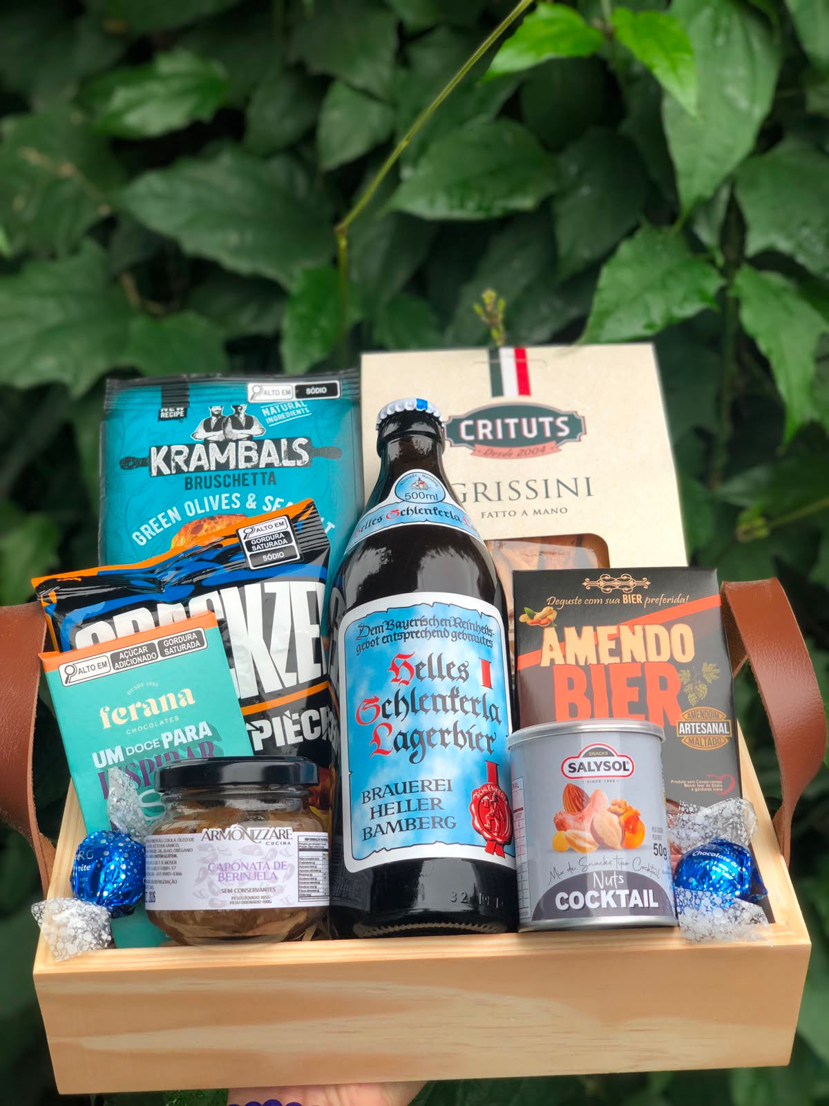 Cesta um Brinde com Cerveja