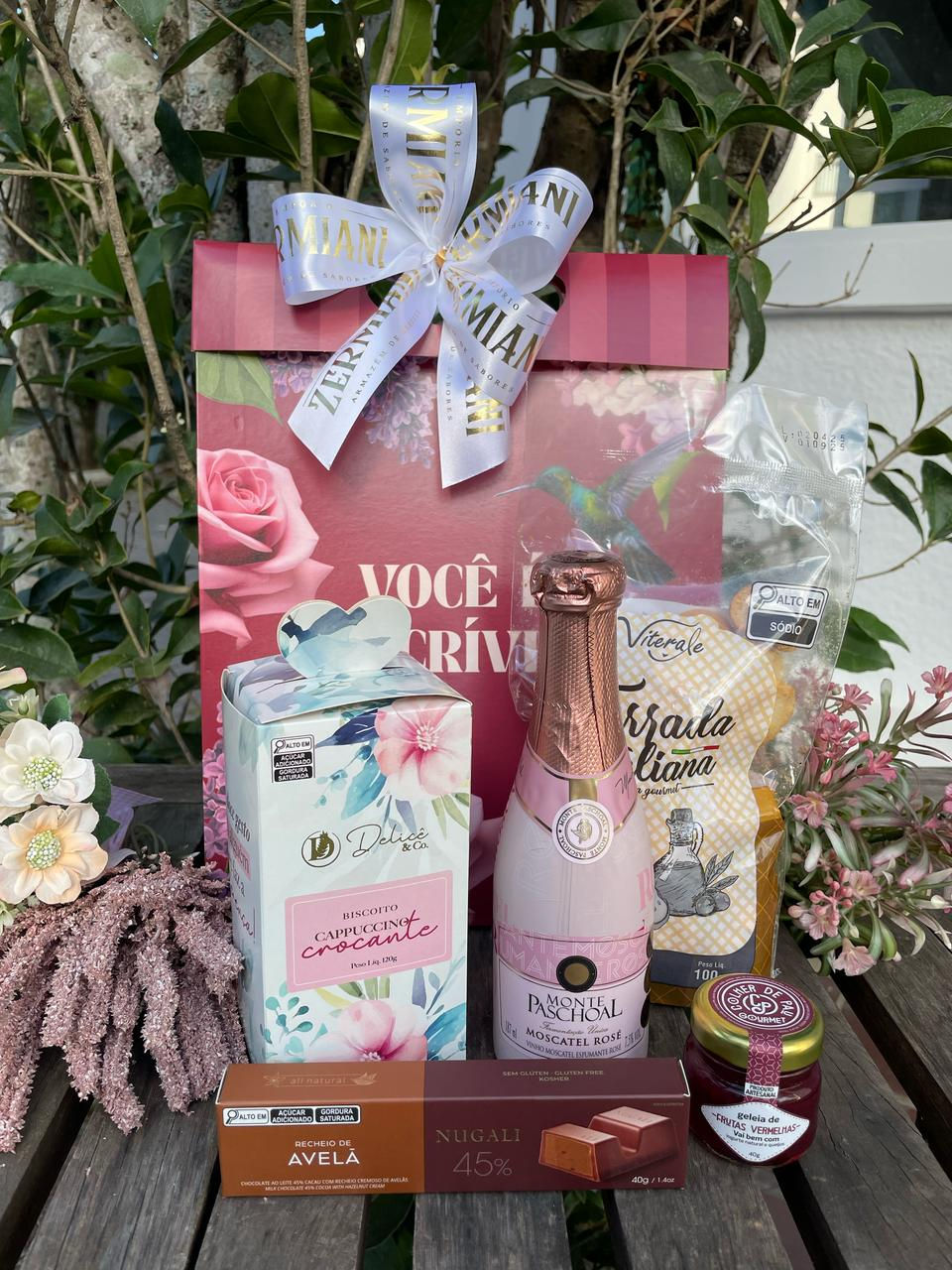 Caixa Você é Especial com Mini Espumante