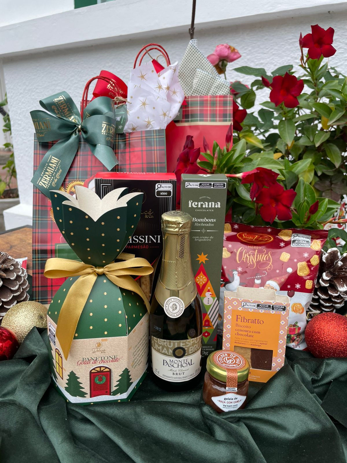 Kit Sacola 22 Natalina