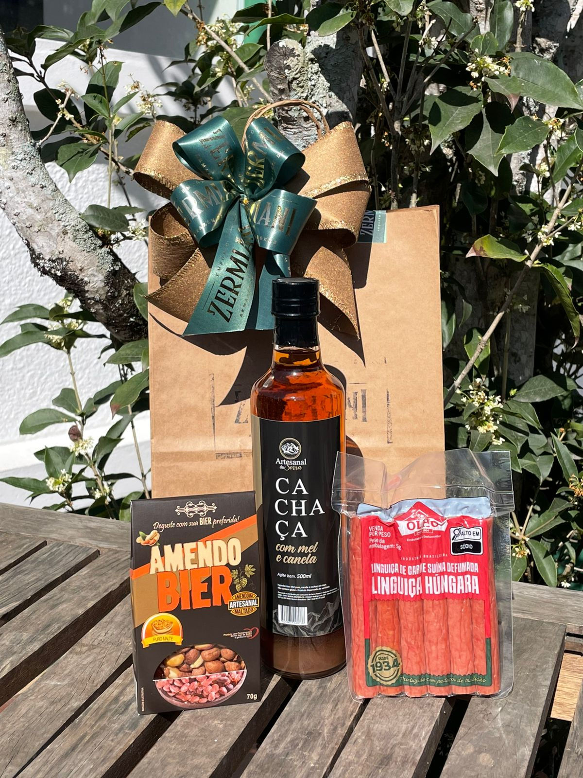 Kit Sacola com Cachaça