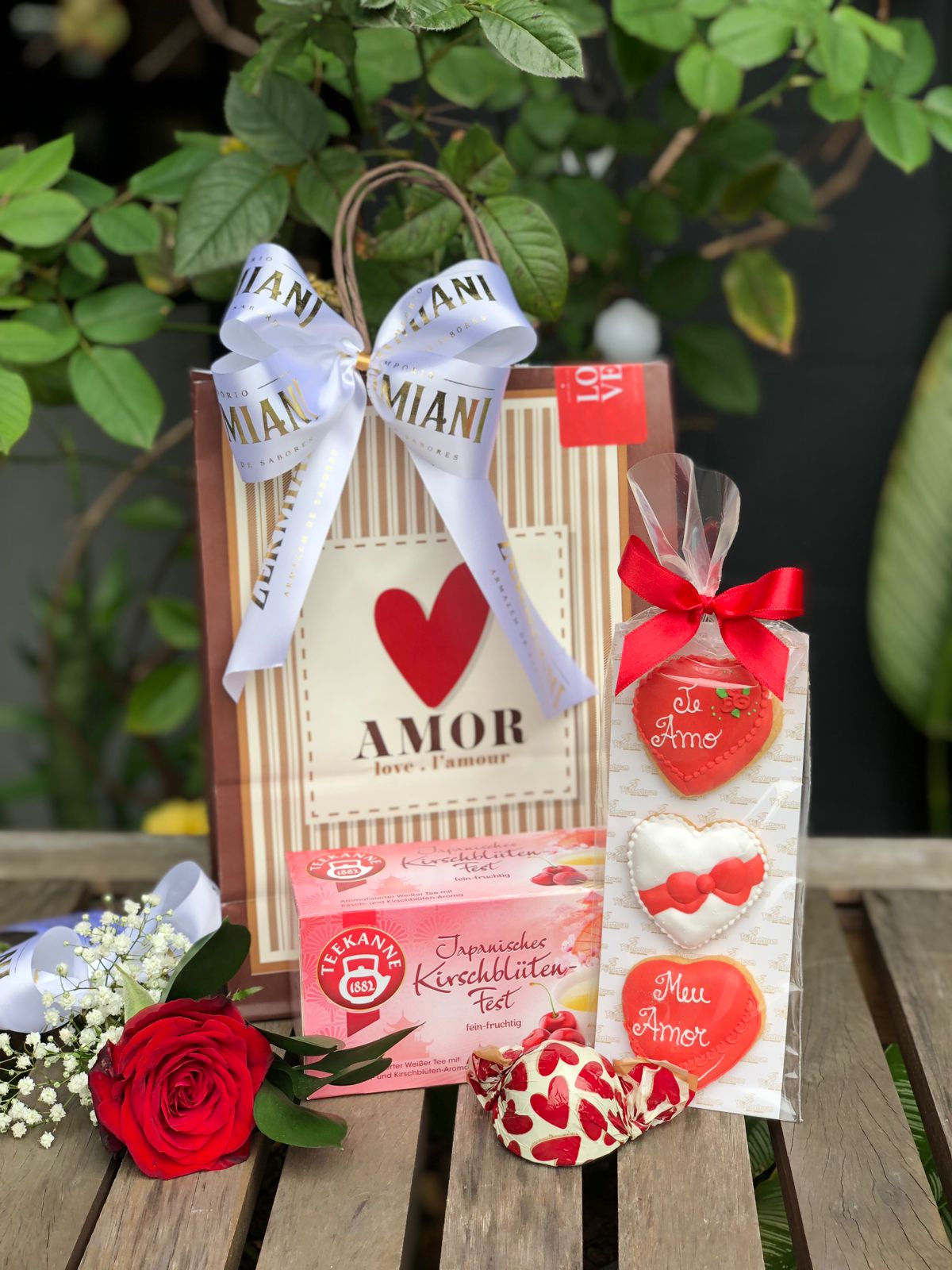 Kit Sacola Meu Chá com Amor