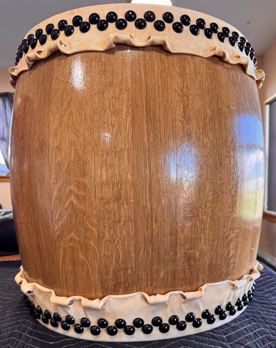 Taiko Drum for Sale, Oak - 19.5 x 22 inches | Taiko Colorado