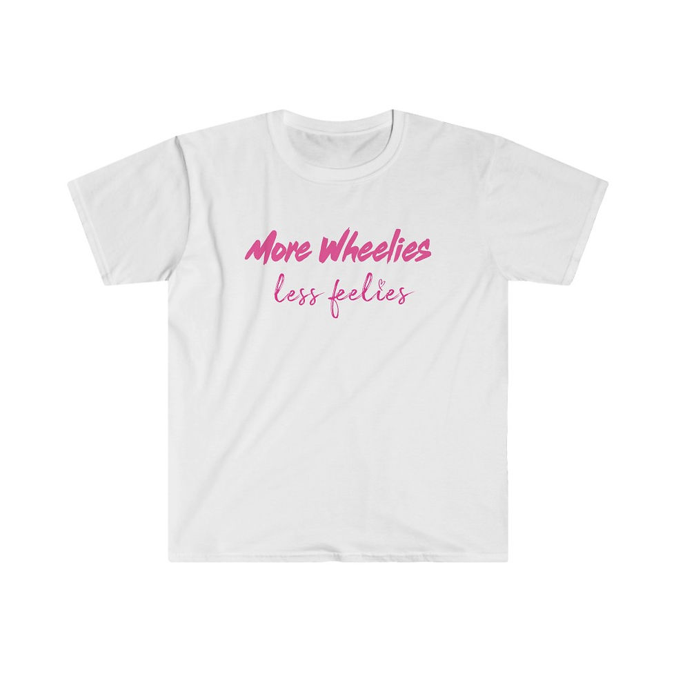 Miniatura: Camiseta Más Wheelies Menos Feelies